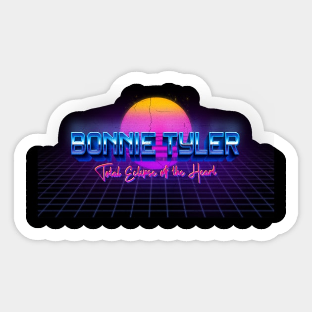 bonnie tyler - total eclipse of the heart Sticker by goksisis